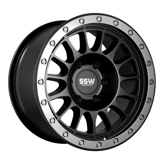 SSW Offroad® Dakar Evo / Matte Black / 17x9.0 +25