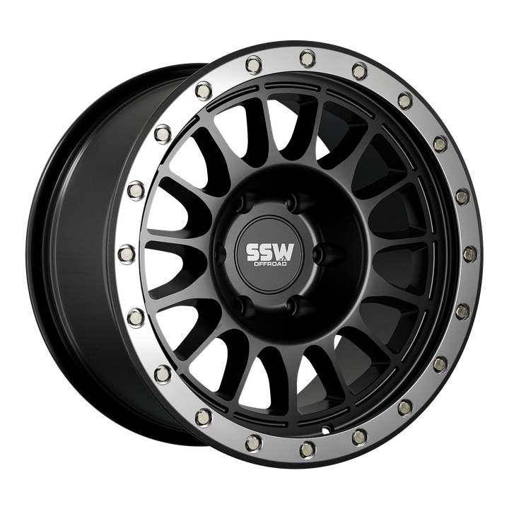 SSW Offroad® Dakar Evo / Matte Black / 17x9.0 +25