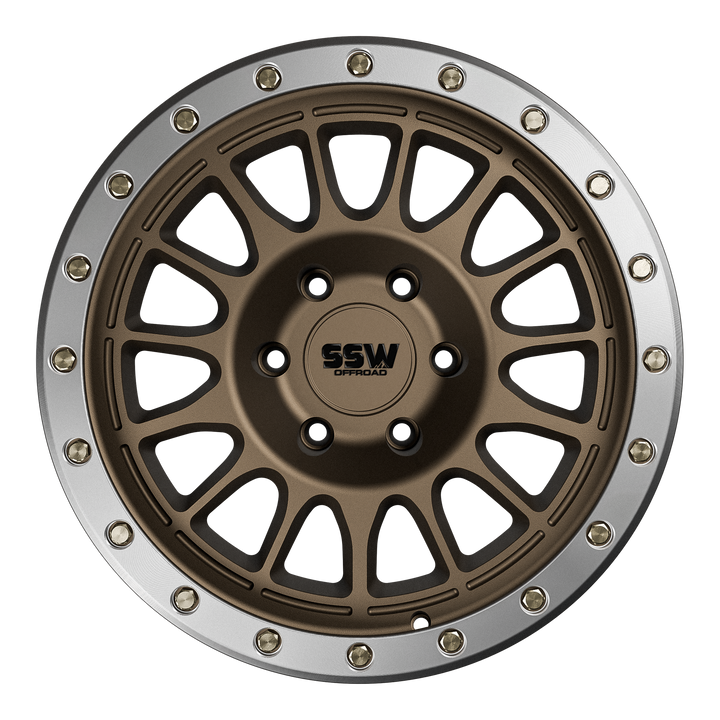 Dakar Evo / Matte Bronze / 17x9.0 +0