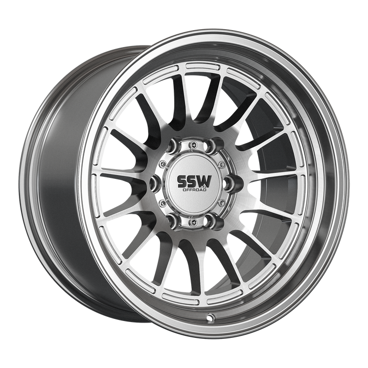 SSW Offroad® Dakar / Machined Silver / 17x9.0 +0