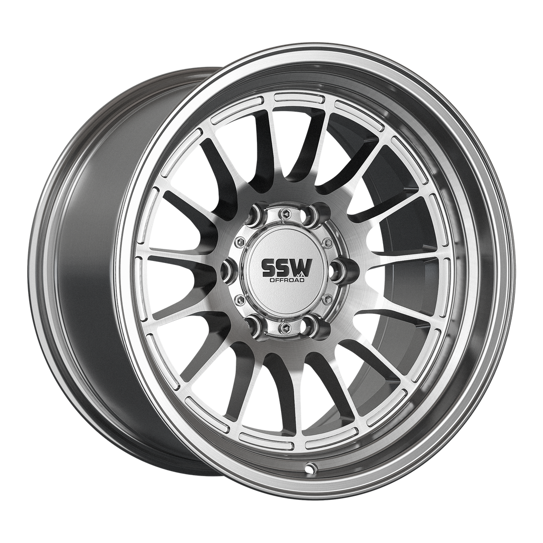 Dakar / Machined Silver / 17X9.0 -25