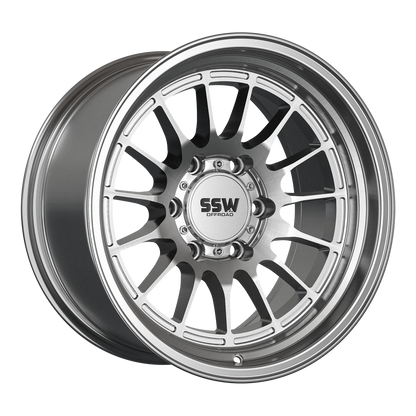 Dakar / Machined Silver / 17X9.0 -25
