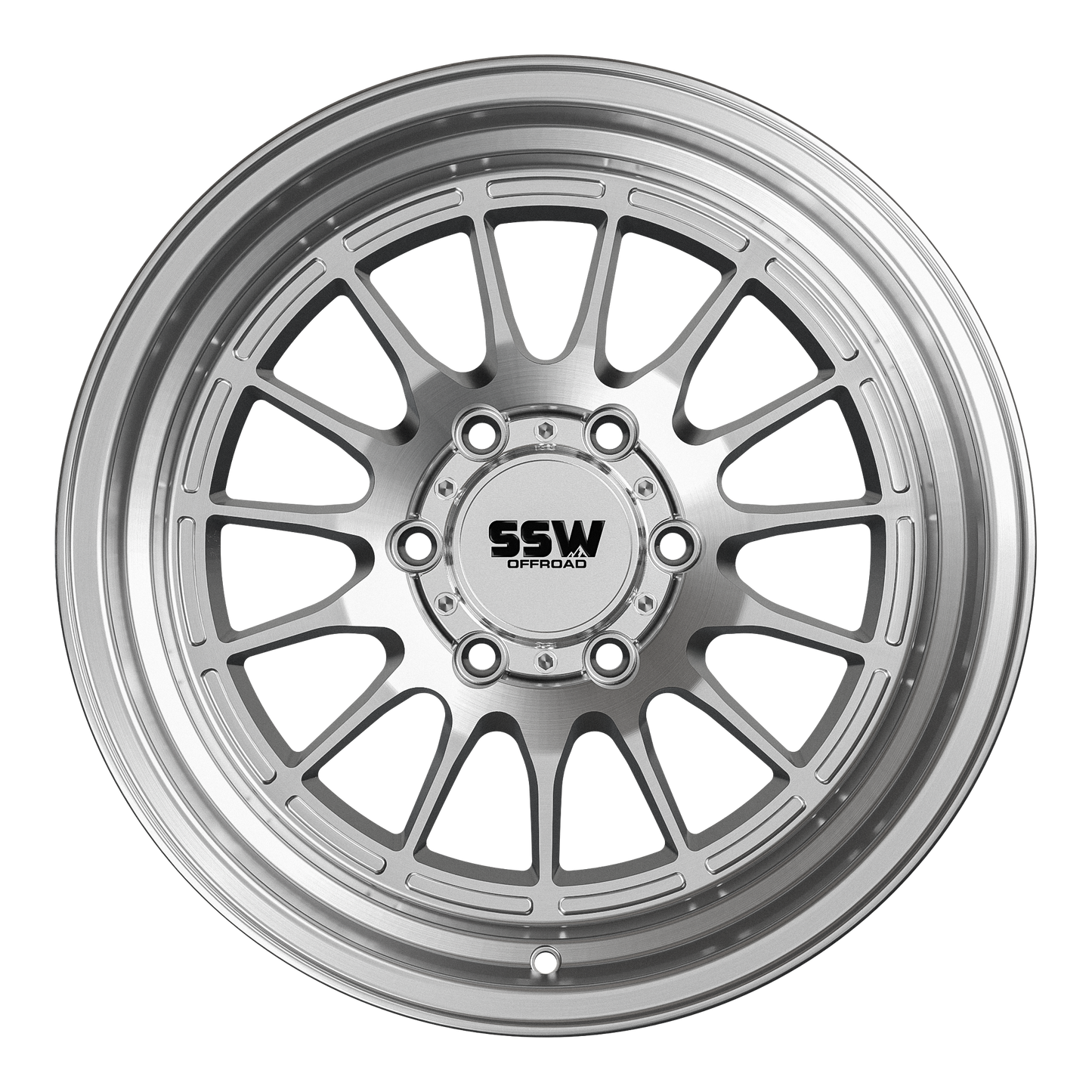 SSW Offroad® Dakar / Machined Silver / 17x9.0 +0