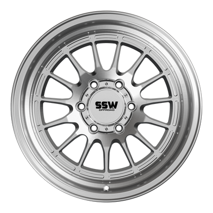 SSW Offroad® Dakar / Machined Silver / 17x9.0 +0