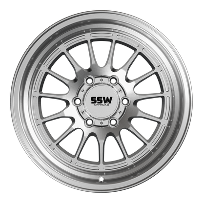 Dakar / Machined Silver / 17X9.0 -25