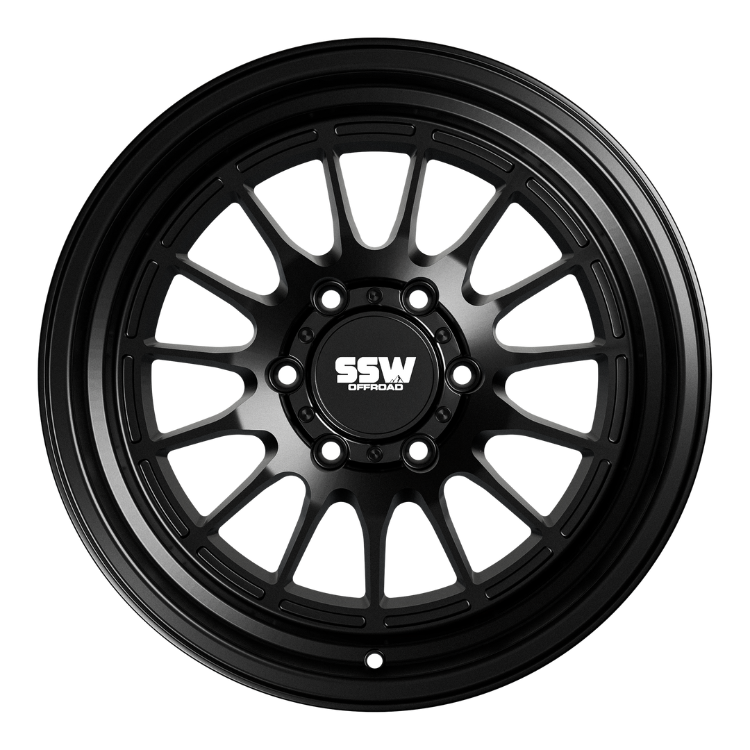SSW Offroad® Dakar / Matte Black / 17x9.0 +0