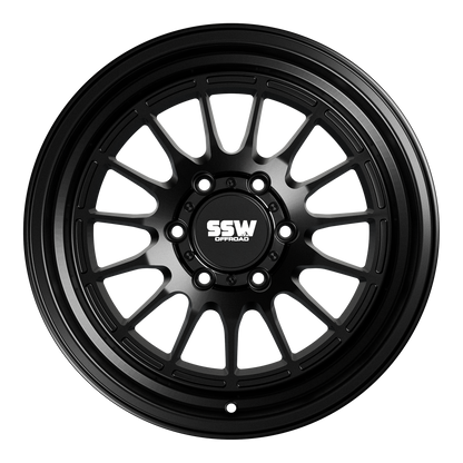 SSW Offroad® Dakar / Matte Black / 17x9.0 +0