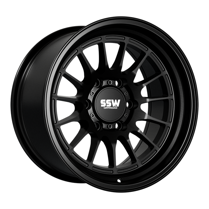 SSW Offroad® Dakar / Matte Black / 17x9.0 +0