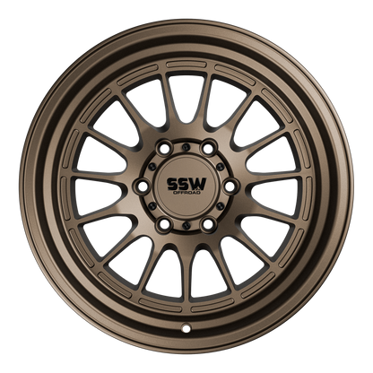 SSW Offroad® Dakar / Matte Bronze / 17X9.0 -25