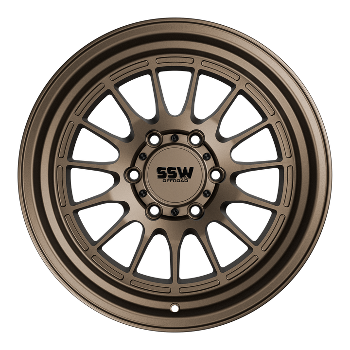 SSW Offroad® Dakar / Matte Bronze / 17X9.0 -25
