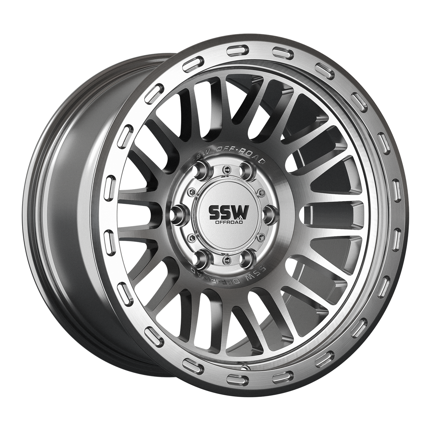 SSW Offroad® Griffon / Machined Silver / 17x9.0 -25