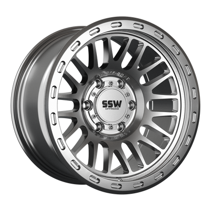 SSW Offroad® Griffon / Machined Silver / 17x9.0 -25