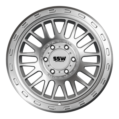 SSW Offroad® Griffon / Machined Silver / 17x9.0 -25