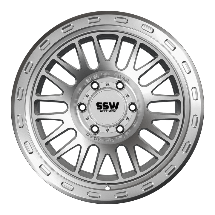 SSW Offroad® Griffon / Machined Silver / 17x9.0 -25