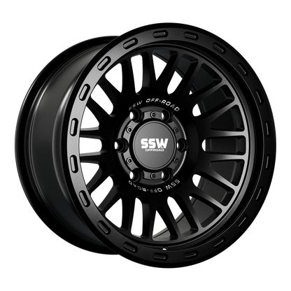 SSW Offroad® Griffon / Matte Black / 17x9.0 -25