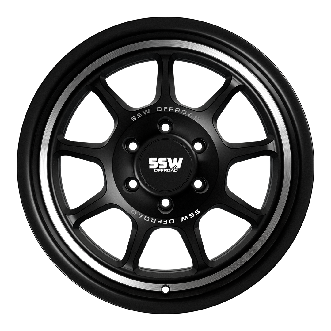 SSW Offroad® Nova / Matte Black /  17x9.0 -25