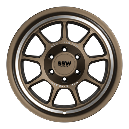 SSW Offroad® Nova / Matte Bronze / 17x9.0 -25