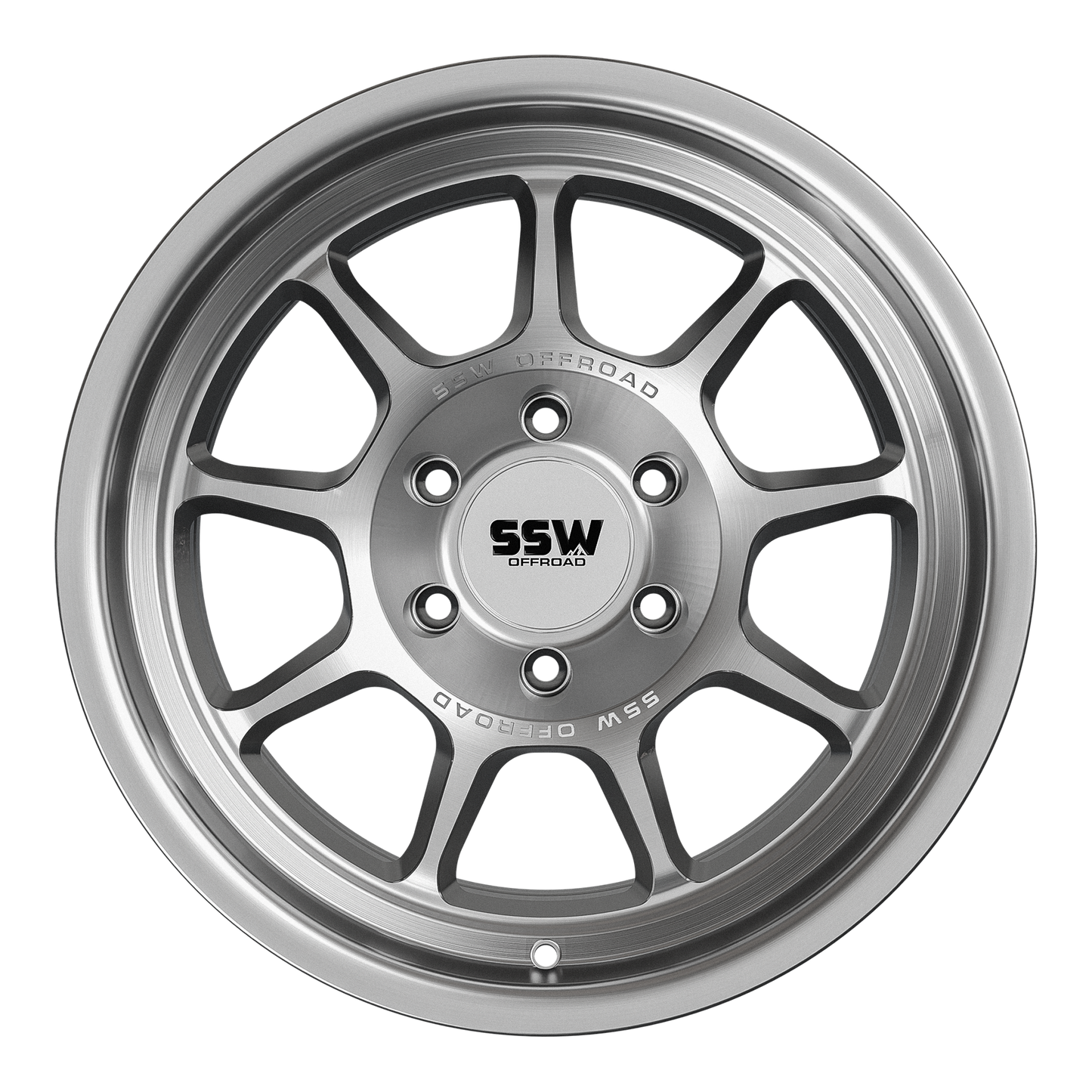 SSW Offroad® Nova/ Machined Silver / 17x9.0 -25