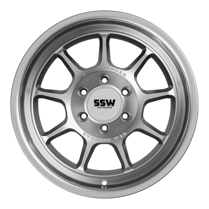 SSW Offroad® Nova/ Machined Silver / 17x9.0 -25