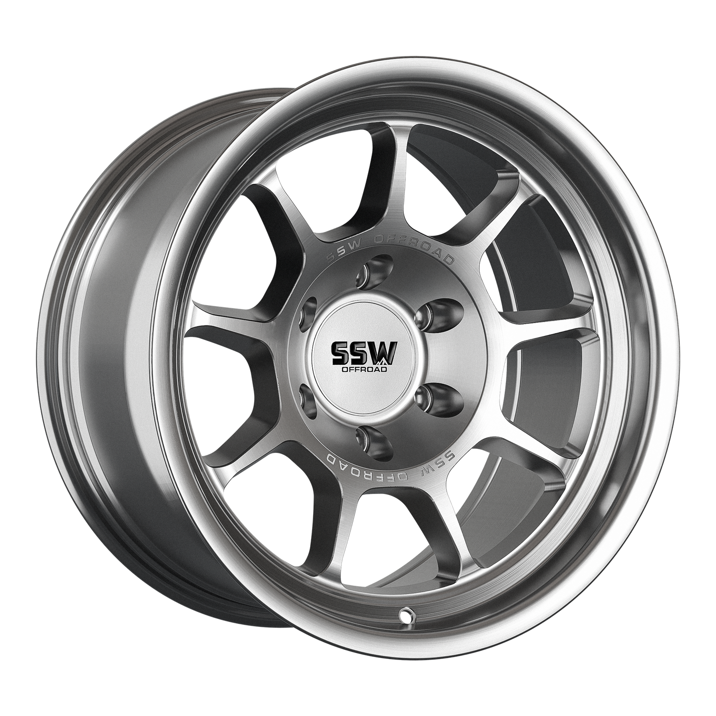 SSW Offroad® Nova/ Machined Silver / 17x9.0 -25