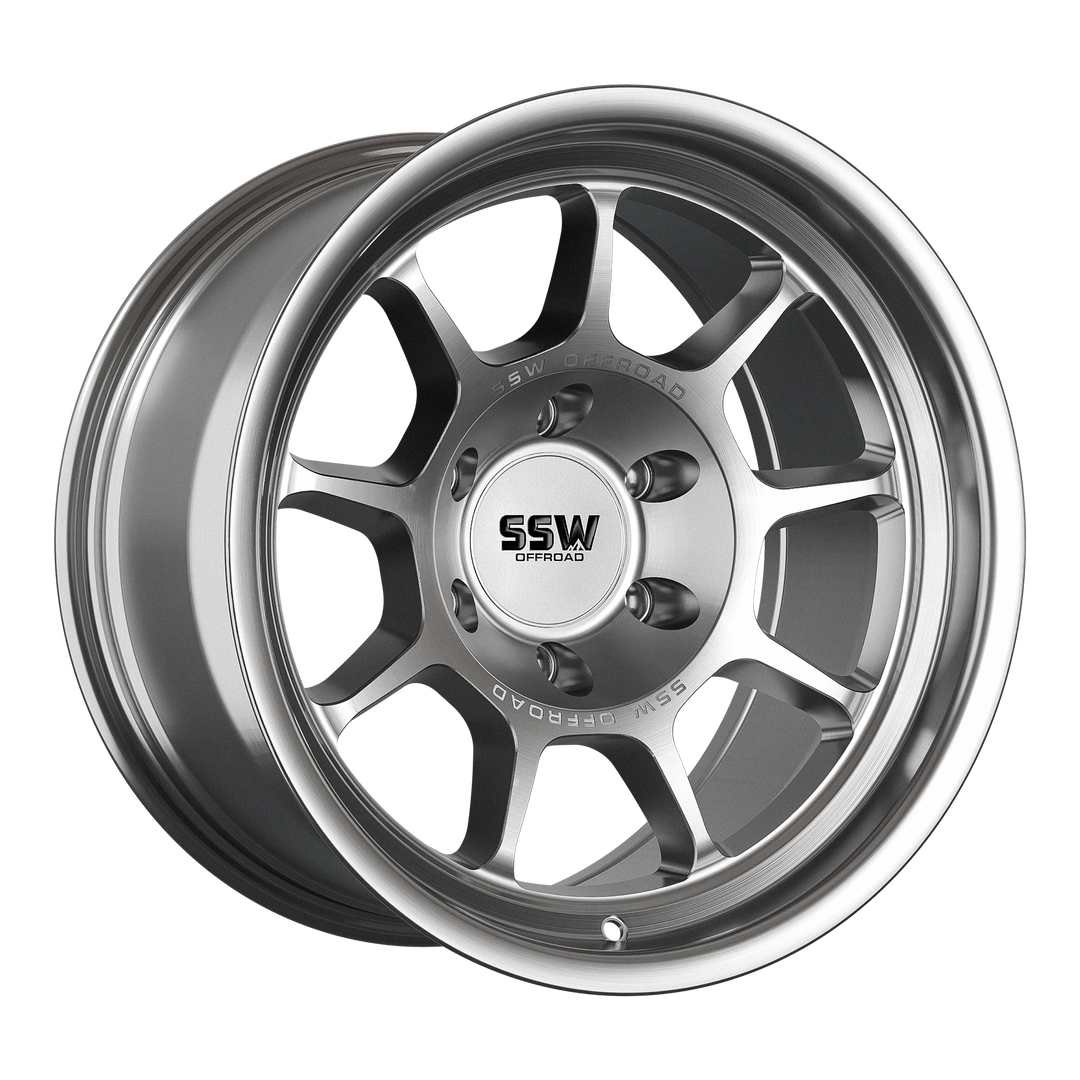 Nova/ Machined Silver / 17x9.0 -25