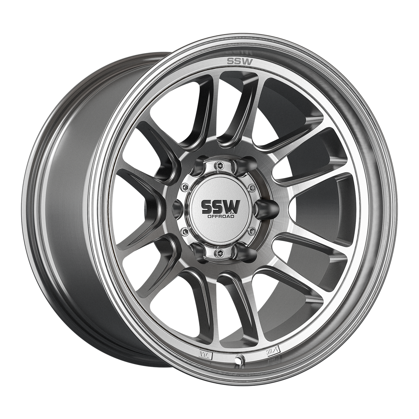 SSW Offroad® Raptor / Machined Silver / 17X9.0 -12