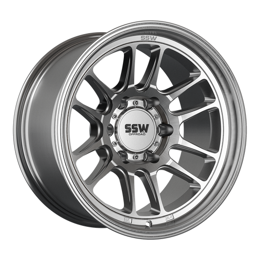 SSW Offroad® Raptor / Machined Silver / 17X9.0 -12