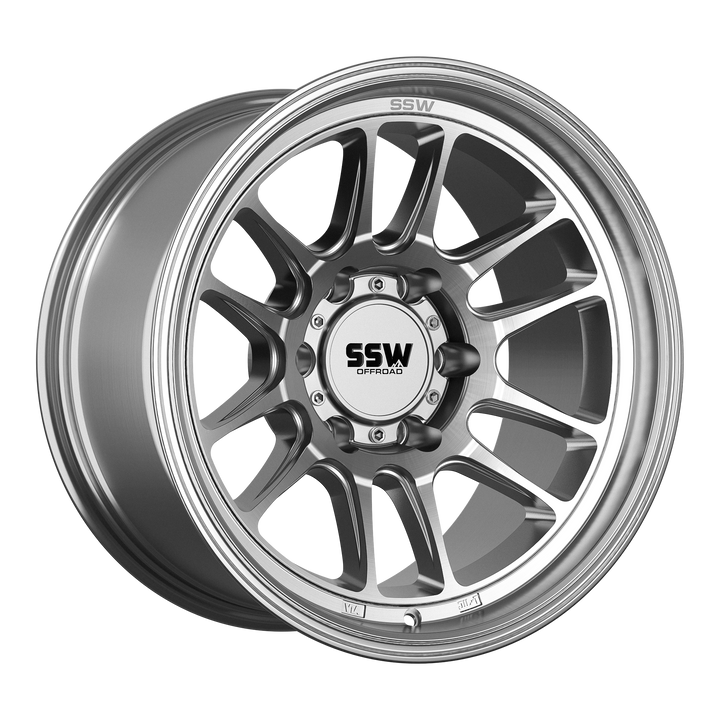 Raptor / Machined Silver / 17X9.0 -12