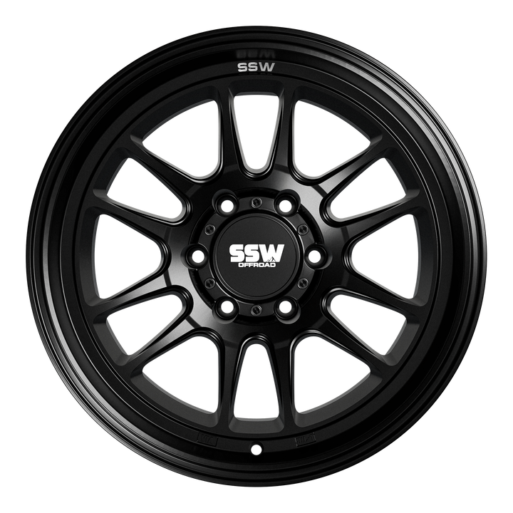 SSW Offroad® Raptor / Matte Black / 17X9.0 -12