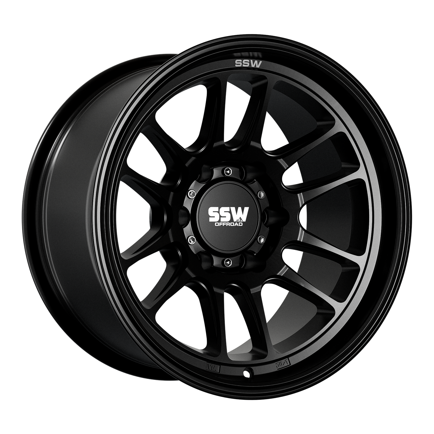 SSW Offroad® Raptor / Matte Black / 17X9.0 -12
