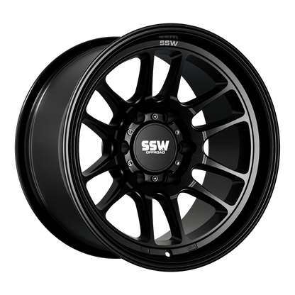 SSW Offroad® Raptor / Matte Black / 17X9.0 -12