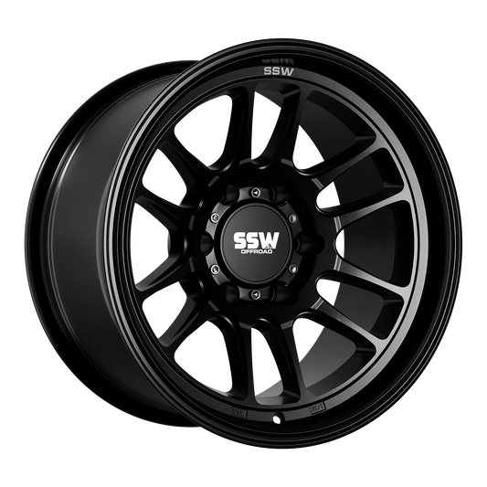 SSW Offroad® Raptor / Matte Black / 17X9.0 -12