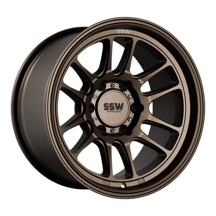 Raptor / Matte Bronze / 17X9.0 -12