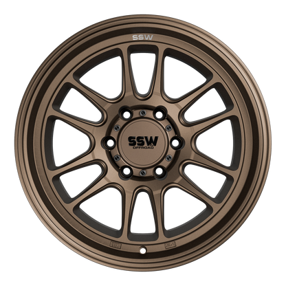SSW Offroad® Raptor / Matte Bronze / 17X9.0 -12