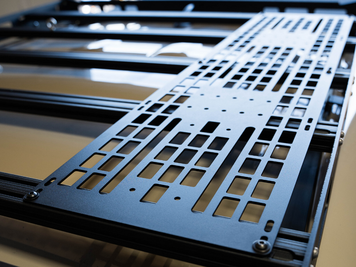 Cali Raised LED Victory 4x4 Roof Rack Mounted MOLLE Gear Panel