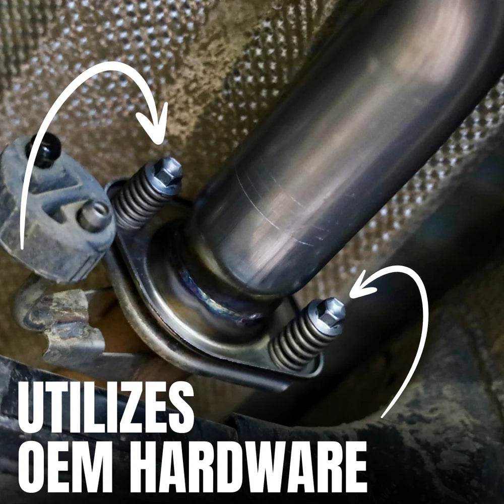 Carven Exhaust Max Clearance Dump Exit Kit for Tacoma (2024+)