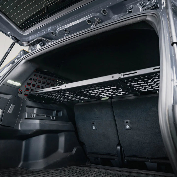 C4 Fabrication Add-On Shelf for Rear Window Molle Panels for 4Runner (2025+)