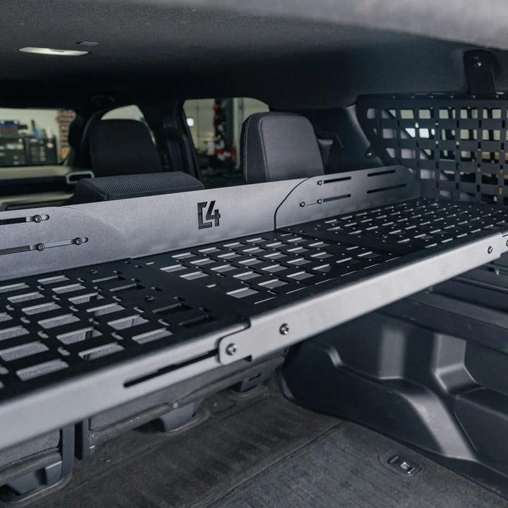 C4 Fabrication Add-On Shelf for Rear Window Molle Panels for 4Runner (2025+)