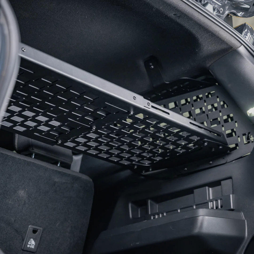 C4 Fabrication Add-On Shelf for Rear Window Molle Panels for 4Runner (2025+)