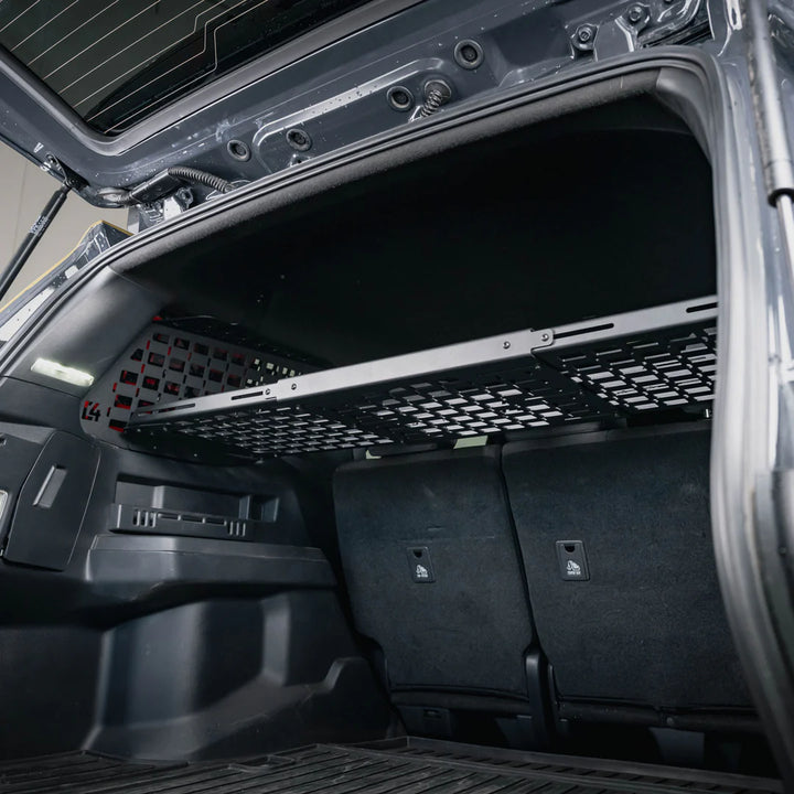 C4 Fabrication Add-On Shelf for Rear Window Molle Panels for 4Runner (2025+)
