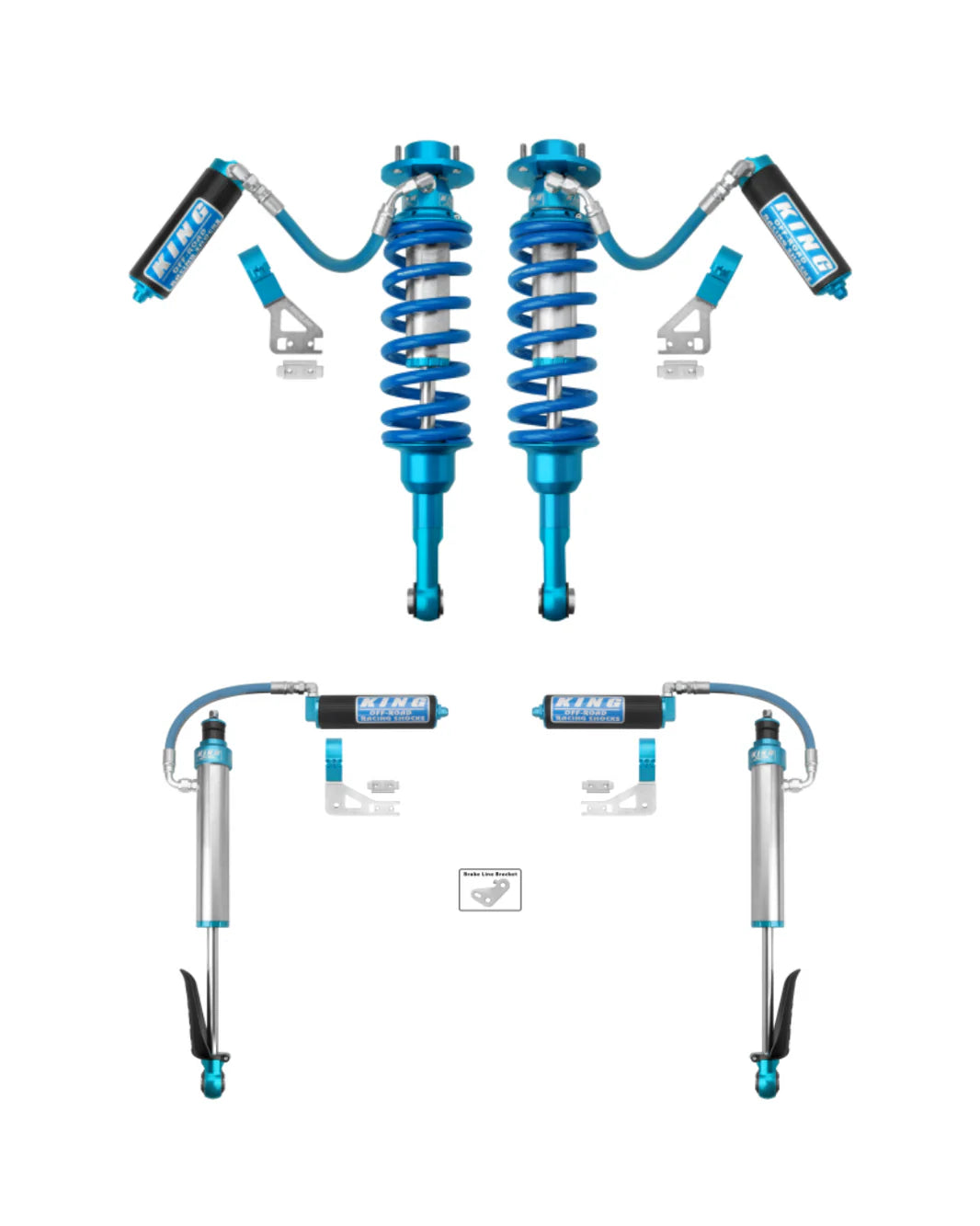 King Off Road 2.5 Lift Kit With/Without Click Adjuster for 4Runner (2025+)