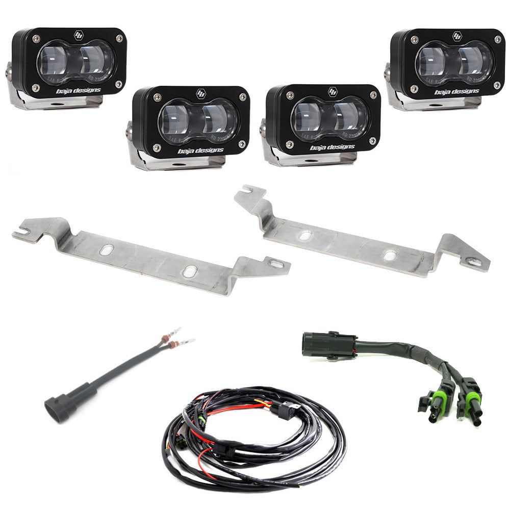 Baja Designs S2 SAE OEM Fog Light Replacement Kit for Sequoia (2023+)