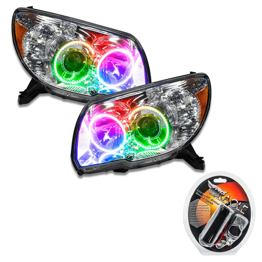 ORACLE Lighting 2006-2009 Toyota 4-Runner Pre-Assembled Halo Headlights-Non HID