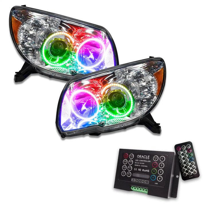 ORACLE Lighting 2006-2009 Toyota 4-Runner Pre-Assembled Halo Headlights-Non HID