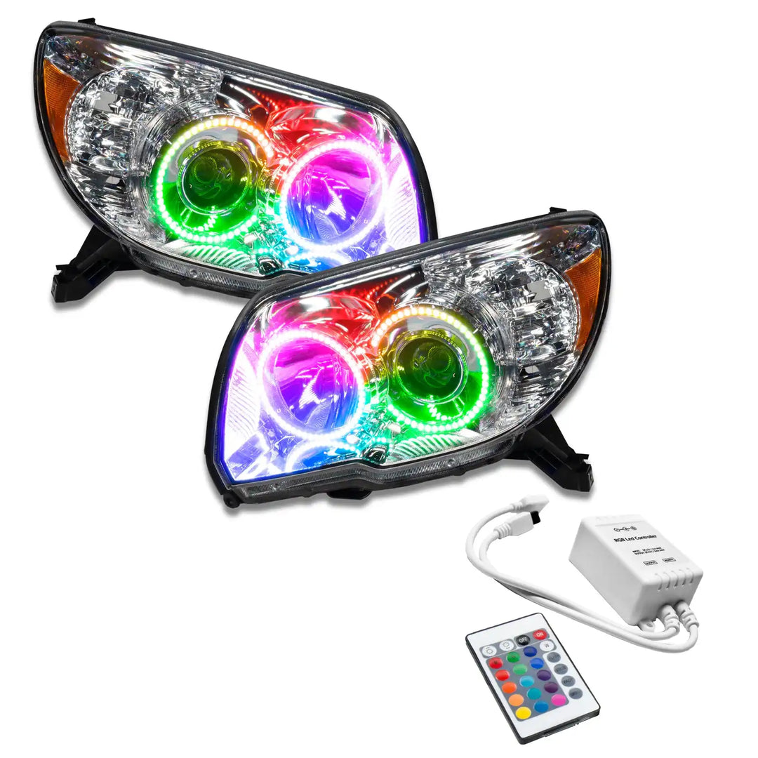 ORACLE Lighting 2006-2009 Toyota 4-Runner Pre-Assembled Halo Headlights-Non HID