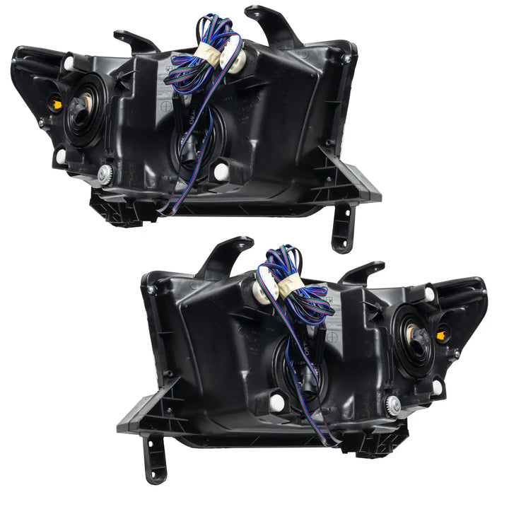 ORACLE Lighting 2007-2013 Toyota Tundra Pre-Assembled Halo Headlights - Chrome Housing