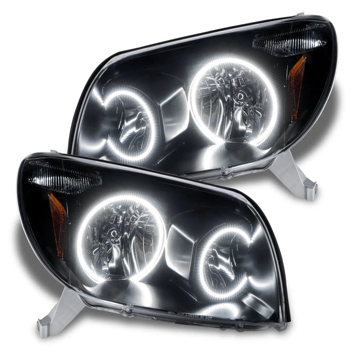 ORACLE Lighting 2003-2005 Toyota 4-Runner Pre-Assembled Halo Headlights - Black Housing - Non HID