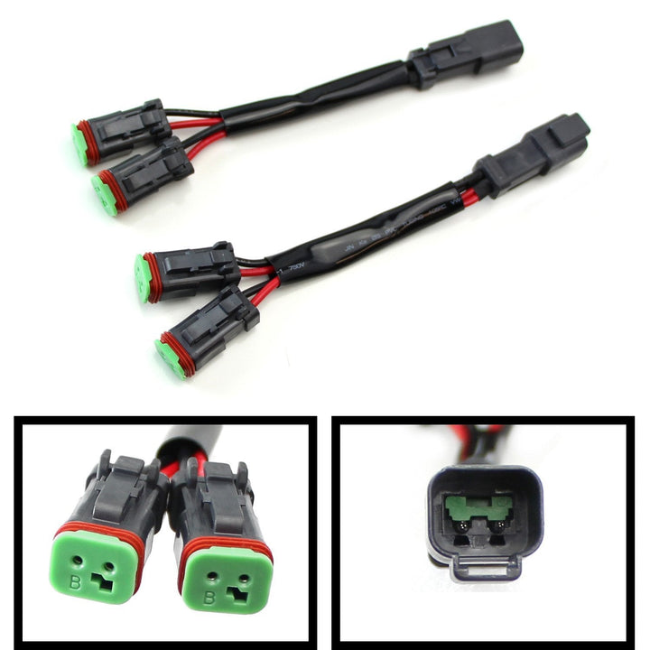 Cali Raised LED Ditch Light Bracket Extensions