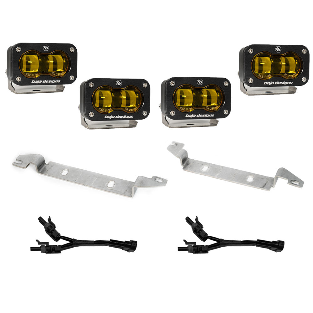 Baja Designs S2 SAE OEM Fog Light Replacement Kit for Tundra TRD Limited (2022+)