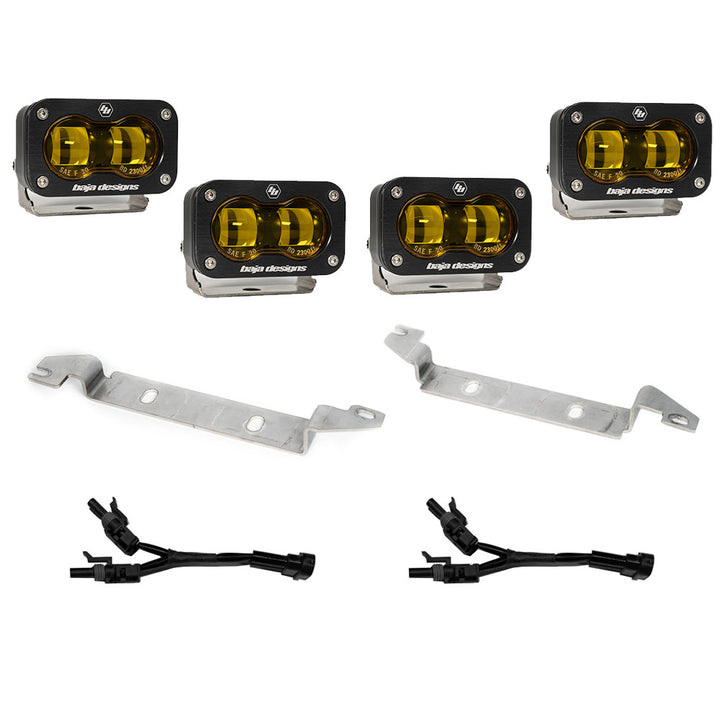 Baja Designs S2 SAE OEM Fog Light Replacement Kit for Tundra TRD Limited (2022+)